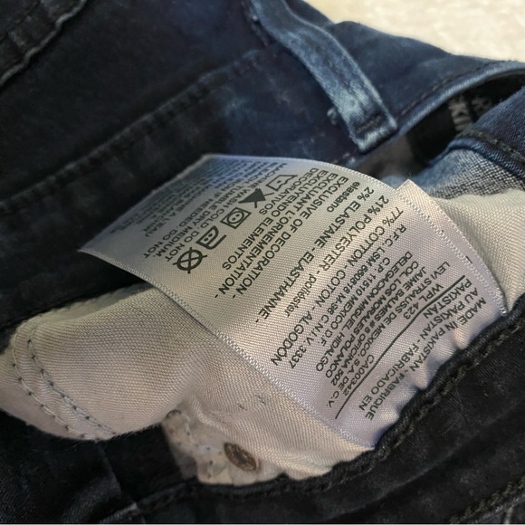 🍁Levi's Dark Blue High-Rise Ankle Skinny Jeans - Picture 6 of 8